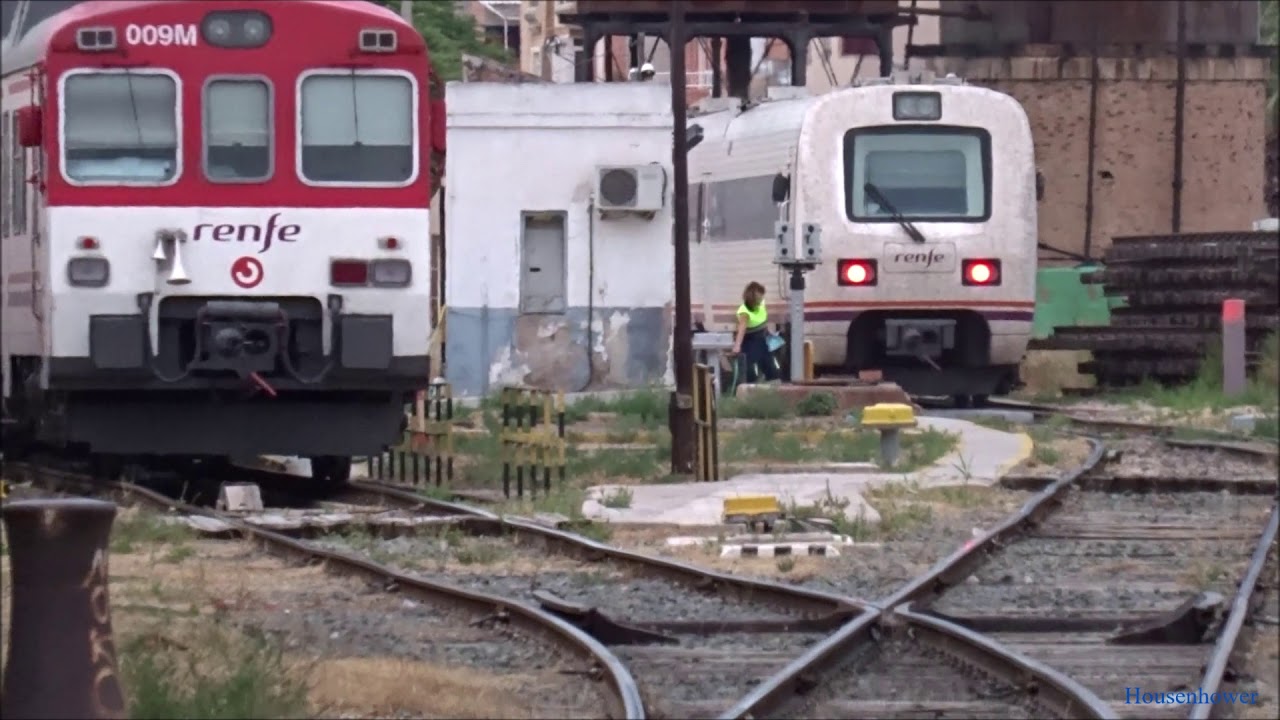 TREN REAL. Trenes de pasajeros por Murcia del Carmen I (2018-2019)