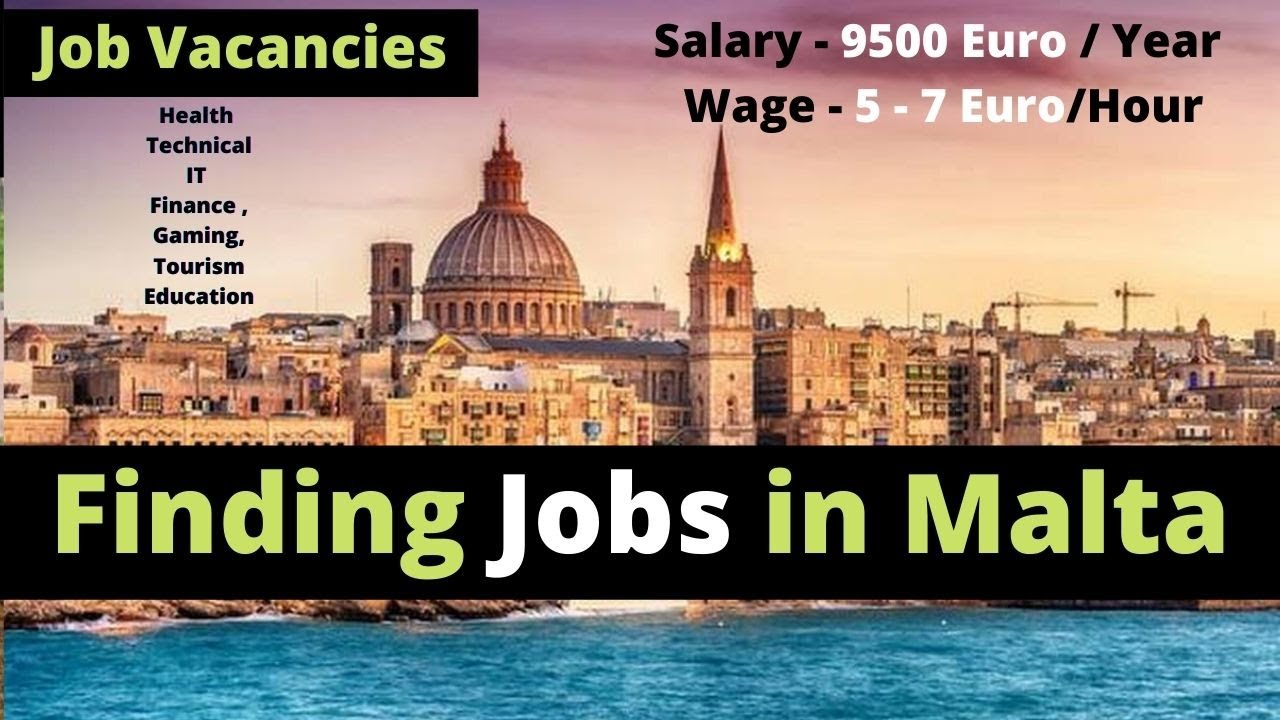 How to Find Jobs in Malta | Vacancies In Malta | Free Malta work Permit | in Hindi | Salary in Malta