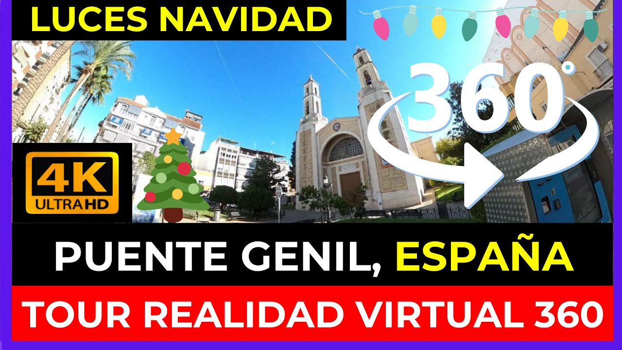 【5K-360】PUENTE GENIL, ESPA&Ntilde;A 🇪🇸  WALKING TOUR MATALLANA