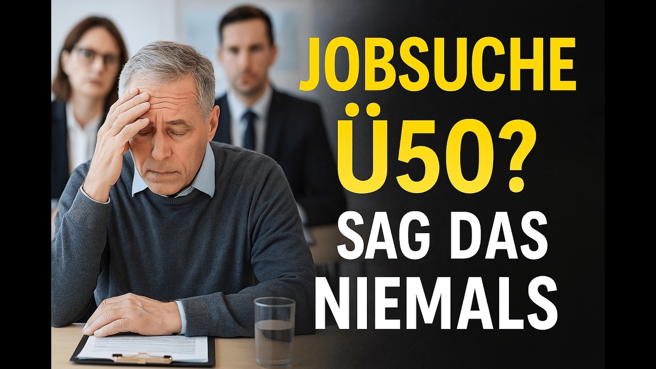 Ü50 im Vorstellungsgespräch? Sag DAS niemals!