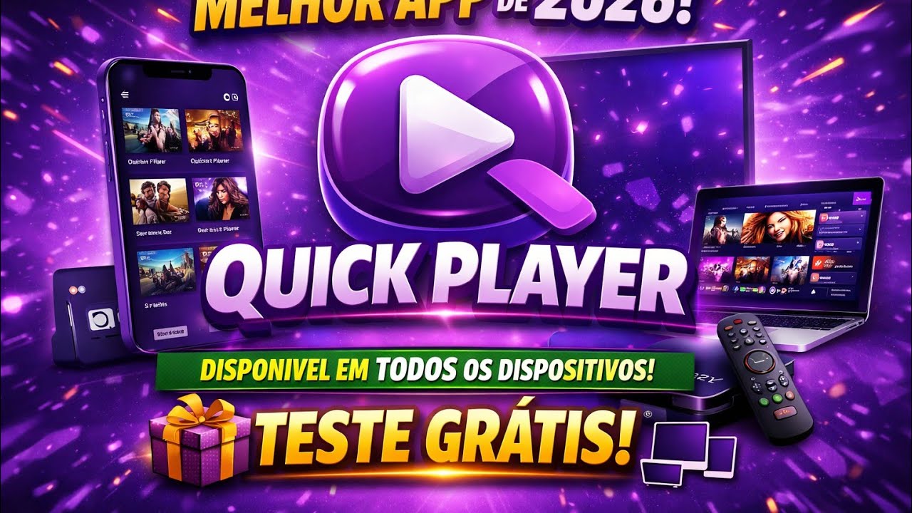 COMO USAR O QUICK PLAYER + TESTE GR&Aacute;TIS NO FINAL