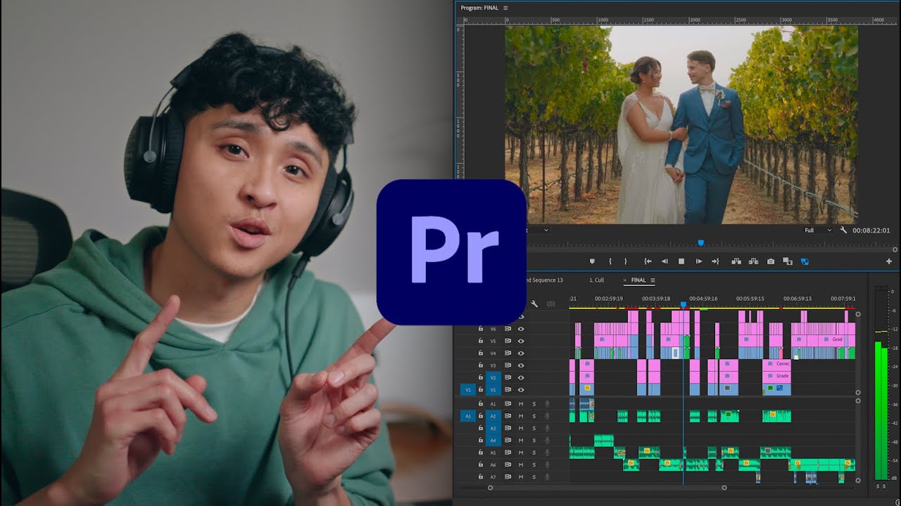 EDITING BREAKDOWN of $5,000 Wedding Film // PREMIERE PRO