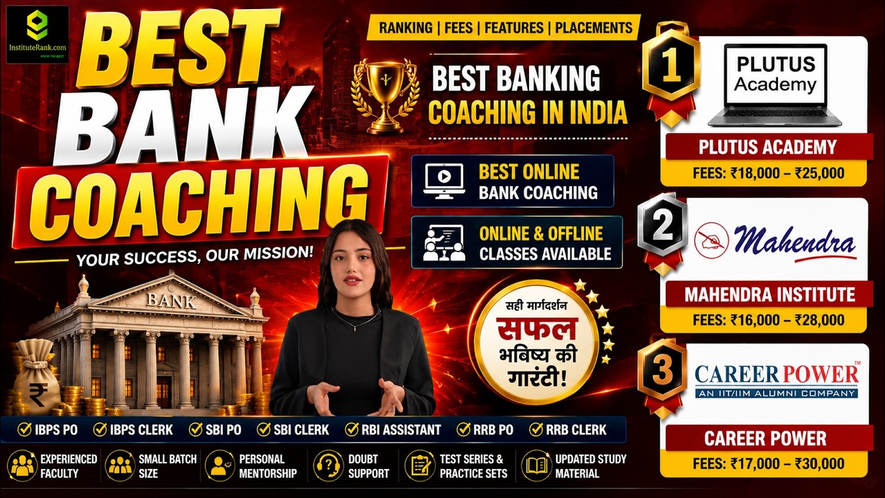Best Bank Coaching | Top Banking Coaching in India | Best Bank Coaching Online & Offline