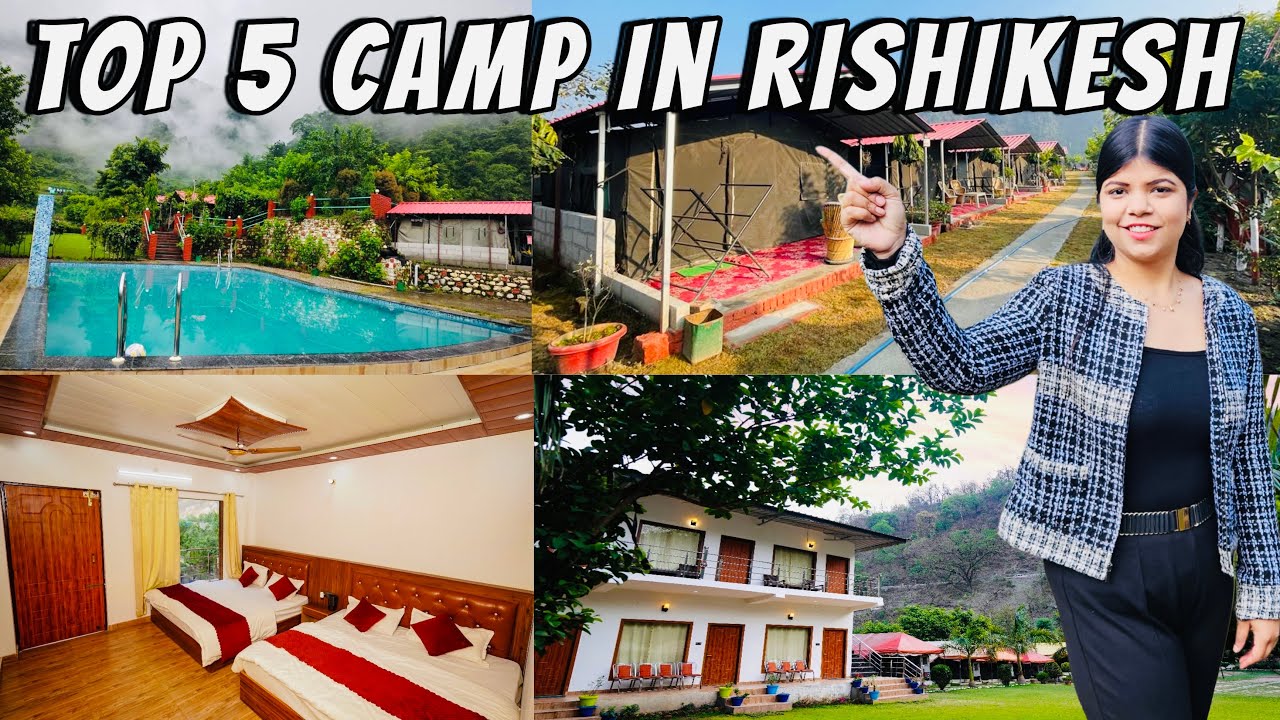 Top 5 Camping Site In Rishikesh | Best Camp Rishikesh | Camping in Rishikesh Shivpuri 2025 | River