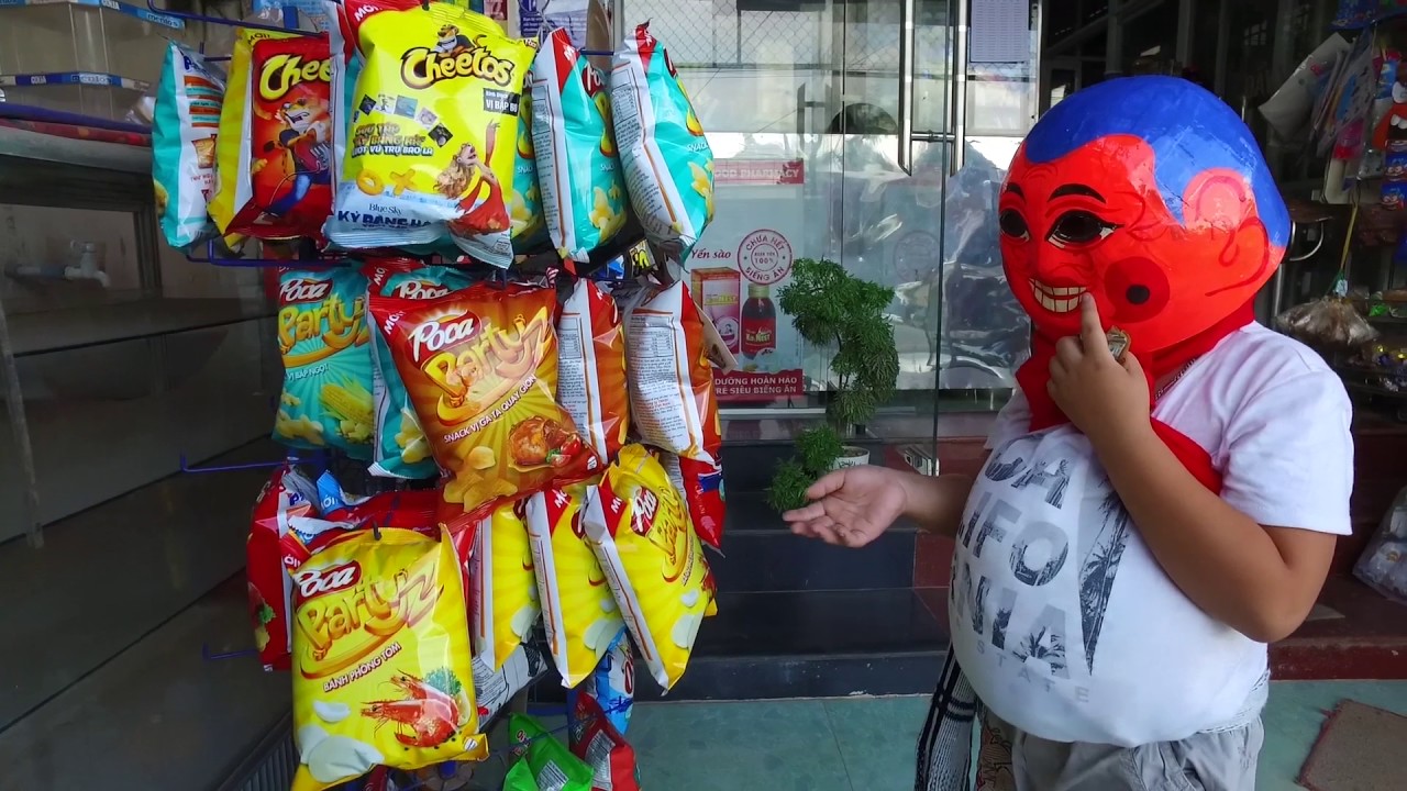 Ông Địa đi mua bánh