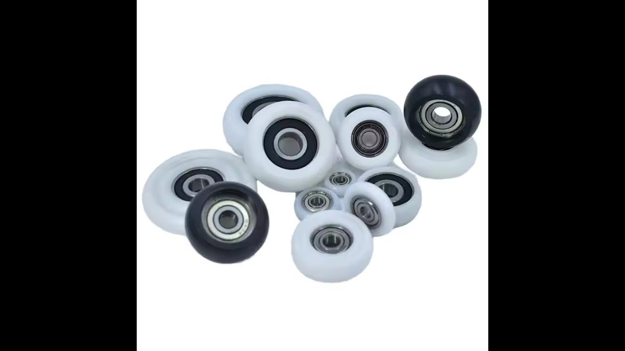 some small plastic bearing pulleys here.