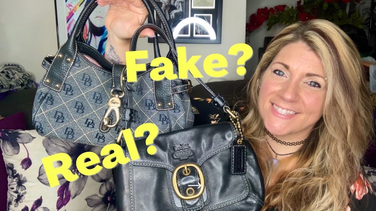 How to Identify Fake vs. Real Designer Handbags: Coach, Michael Kors, Kate Spade & Dooney Bourke