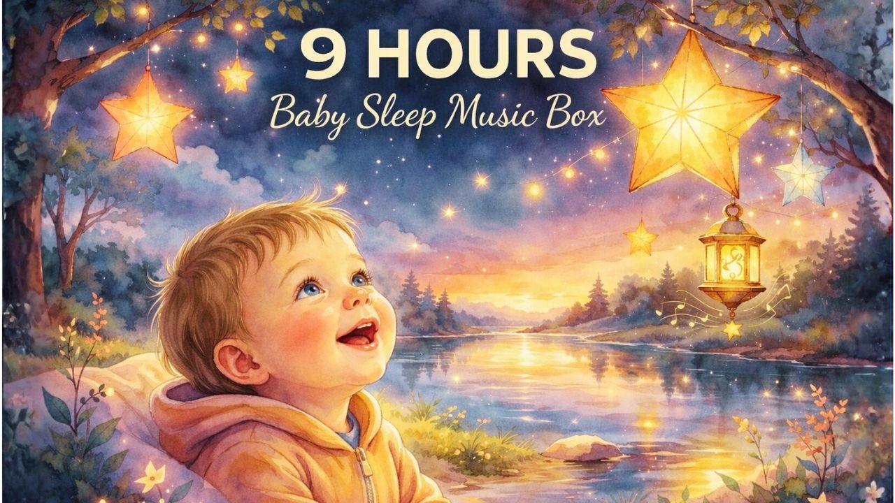 INSTANT SLEEP | 10 HOURS Baby Sleep Music ♫ Music Box ♫ Soothing Instrumental Sleep for Babies