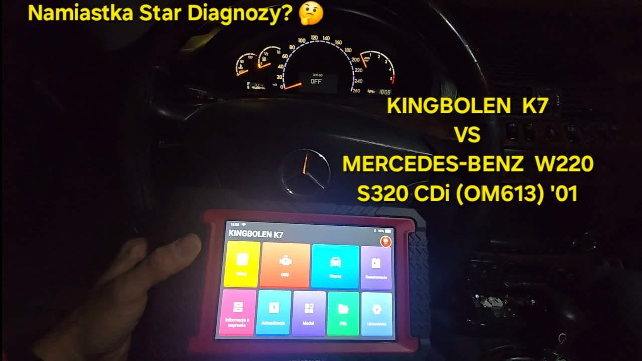#Kingbolen K7 vs #Mercedes S320 CDi OM613  W220 #test