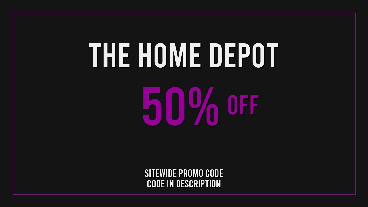 The Home Depot Discount Code 2025 April