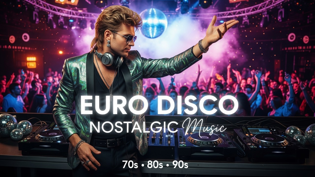 Golden Era Euro Disco 80s | Neon Retro Dancefloor Energy for Endless Night Party Mix ✨