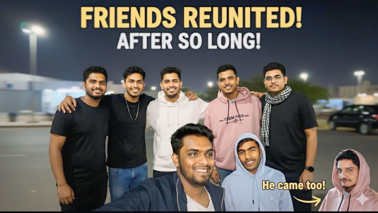  After long time meet by my all friends 🫶🏻❤️😎 @FarhanMalik_vlog 
