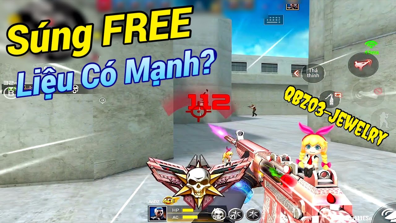 CF LEGENDS | QBZ03-Jewelry - VIP FREE Có Ngon Không?