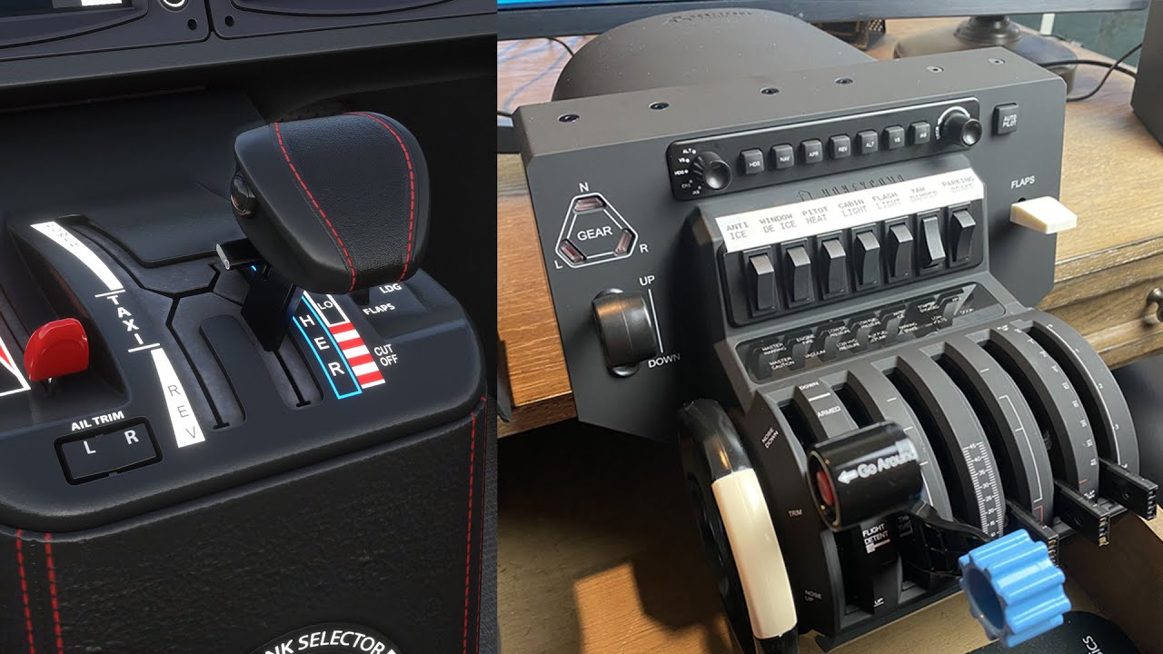 TBM 930 config for Honeycomb Bravo Throttle Quadrant in MSFS 2020.