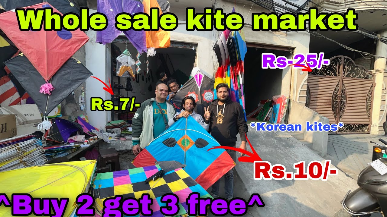 Jalandhar punjab ki sabse cheap price kite market 🪁😍