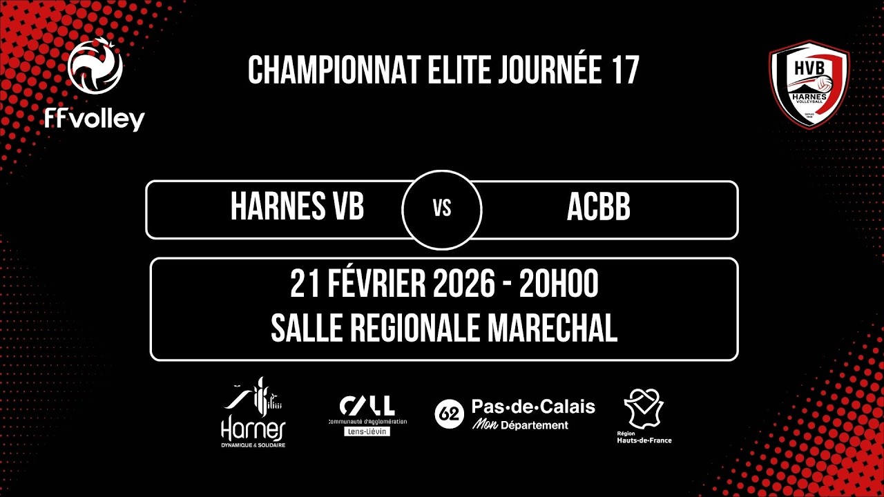 Harnes VB / Avignon (🏐🇫🇷 Elite 25/26 J17)
