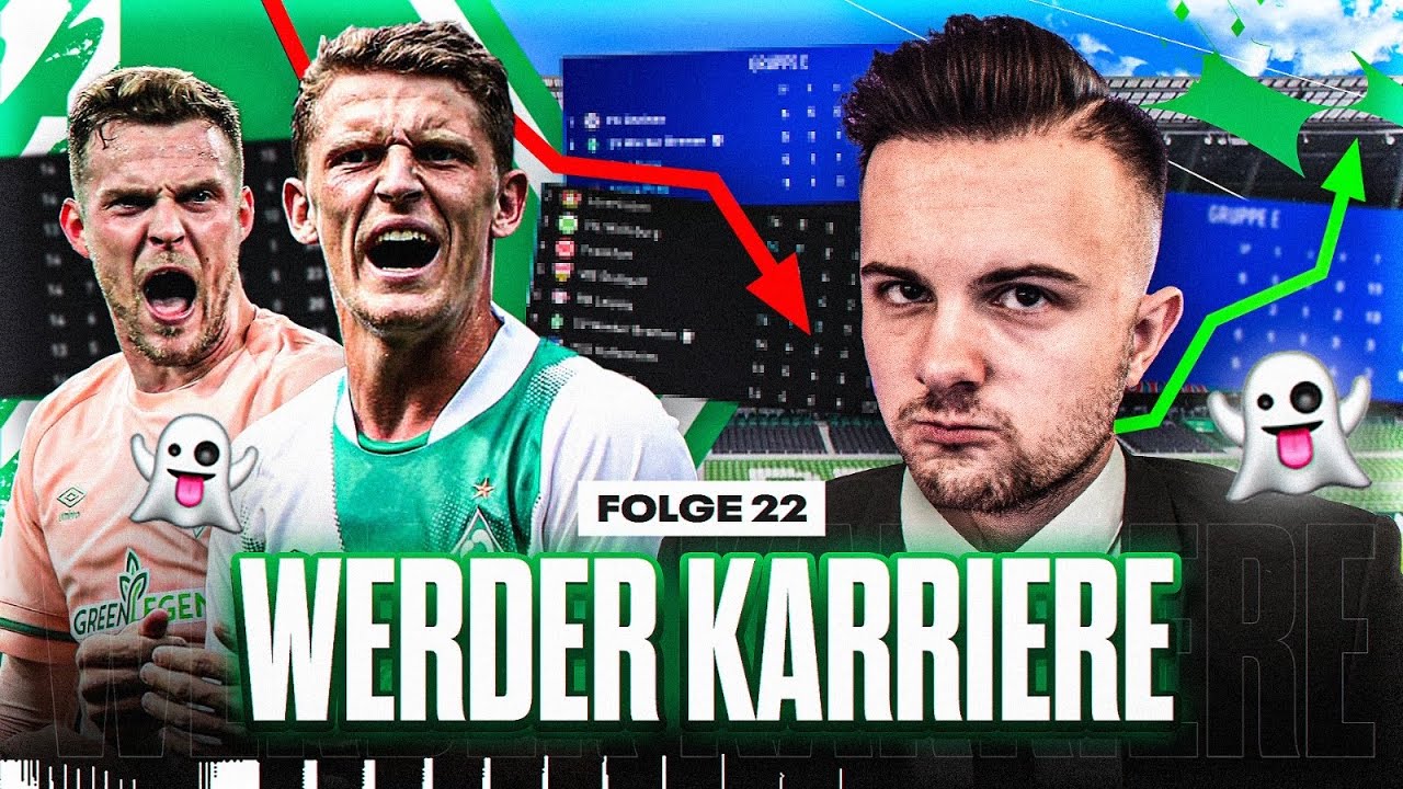 25 MIO € ABGANG 😨 Das ENDE der HORROR HINRUNDE... 😱 Sv Werder Bremen Karriere #22 | FIFA 23