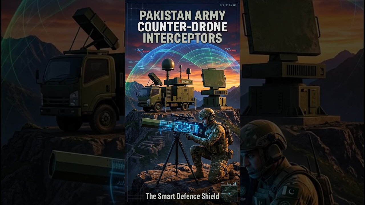 Pakistan Army Counter-Drone System | Safrah, Spider & RAAST Explained