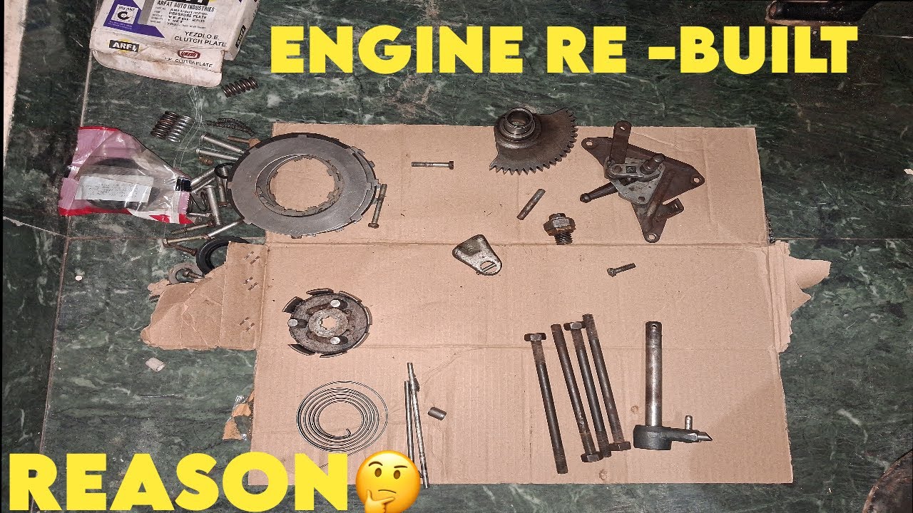 Things to remember during engine rebuild #jawaclassic  #yezdi #restorationproject