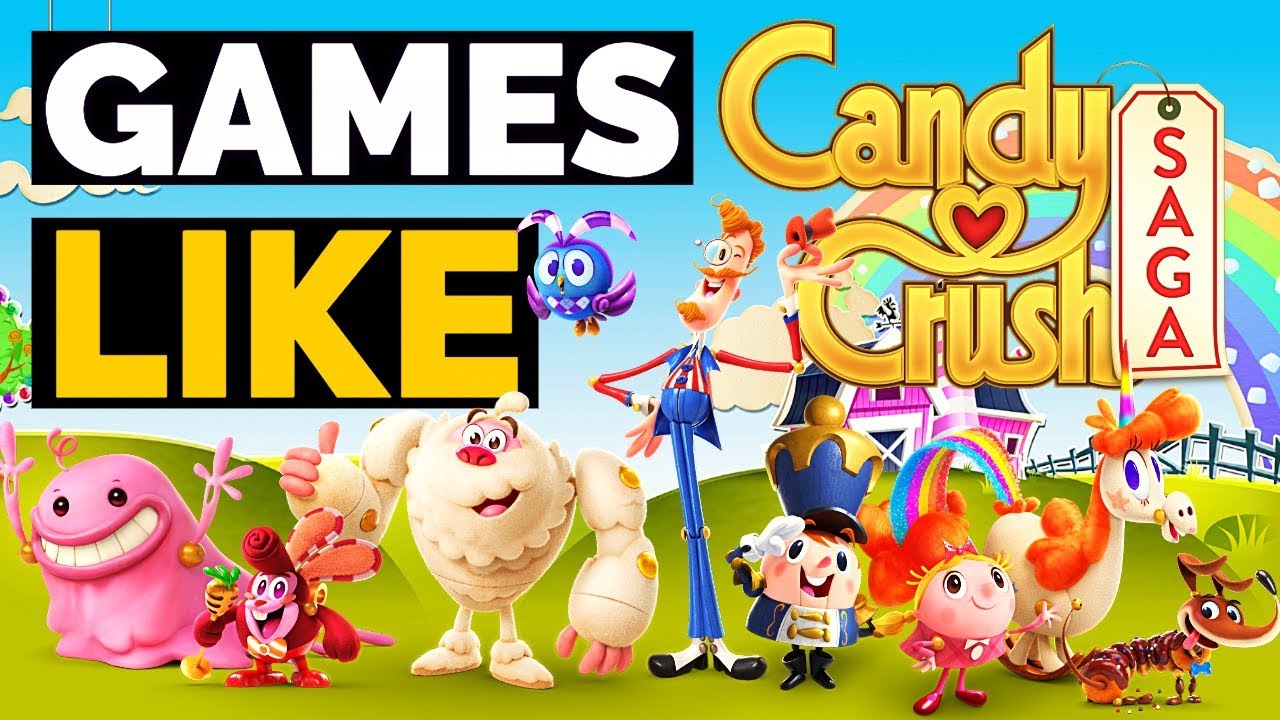 Top 10 Android Games Similar to Candy Crush Saga