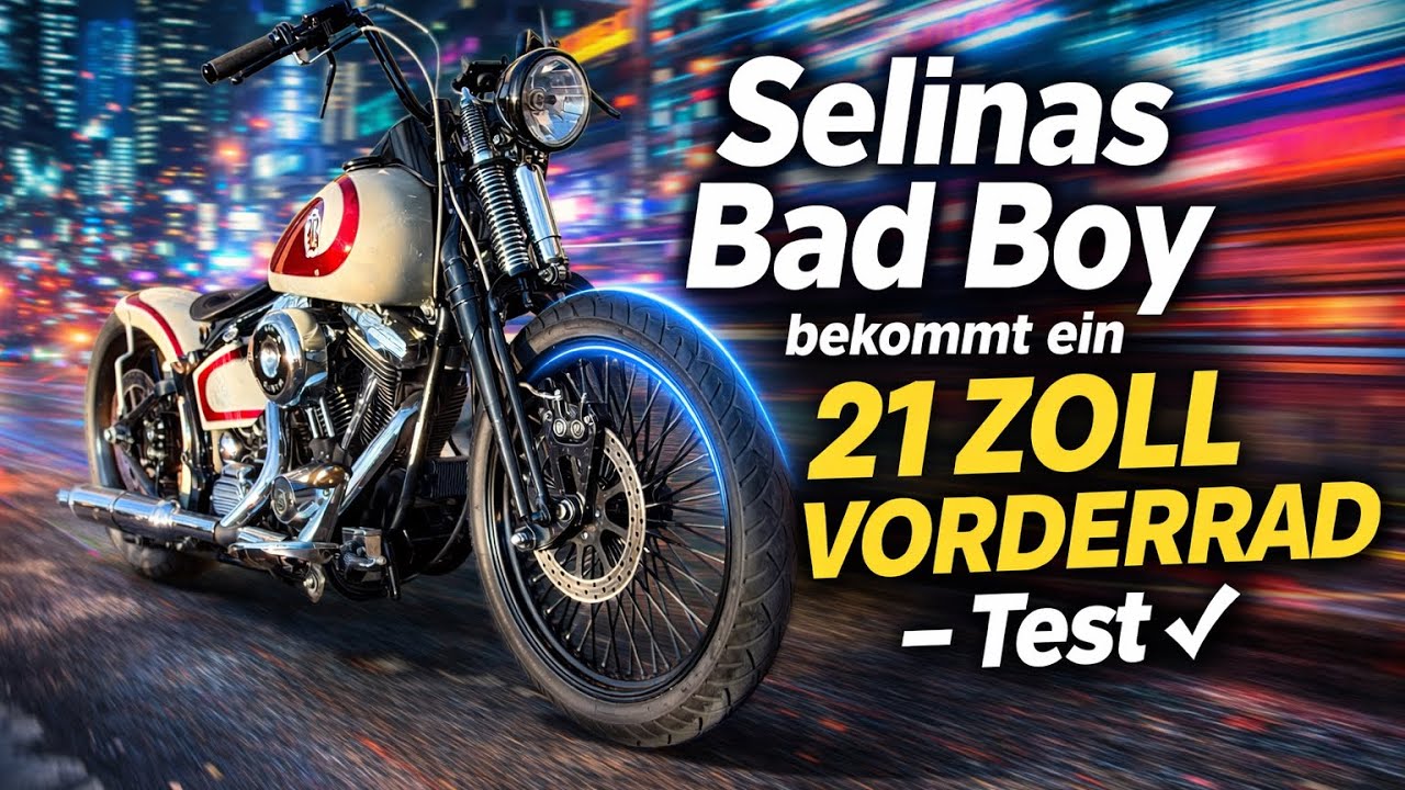 Testrad: 21x3,5 Zoll an Selinas Bad Boy Evo.