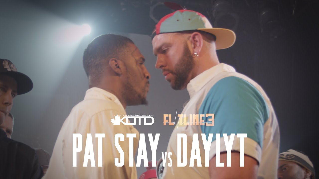 KOTD - Rap Battle - Pat Stay vs Daylyt (Title Match) | #Flatline3