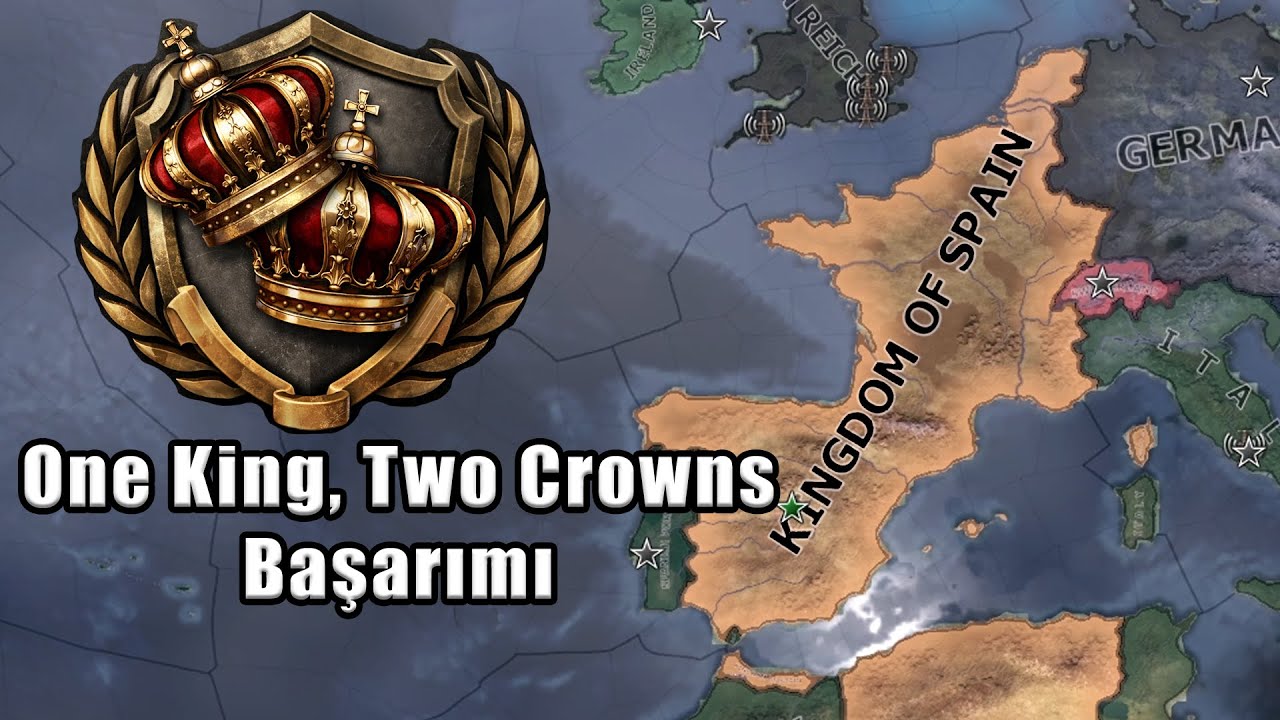 HEARTS OF IRON 4 - İSPANYA'NIN ''ONE KING, TWO CROWNS'' BAŞARIMI - İÇ SAVAŞ REHBERİ