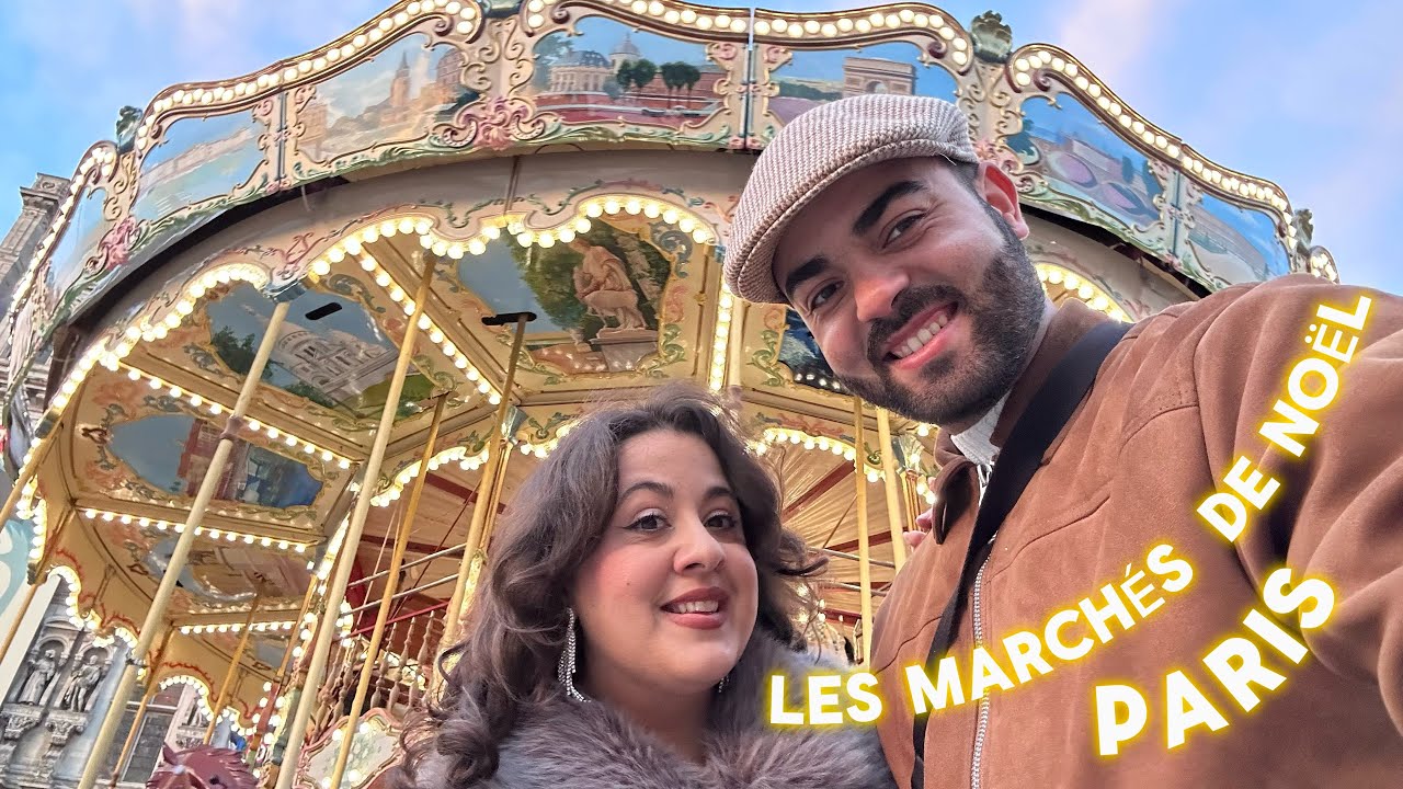 PARIS 🇫🇷🎄Tour des MARCHÉS DE NOËL #paris #xmasmarket #marchedenoel #food #foodie #france #noël #vlog