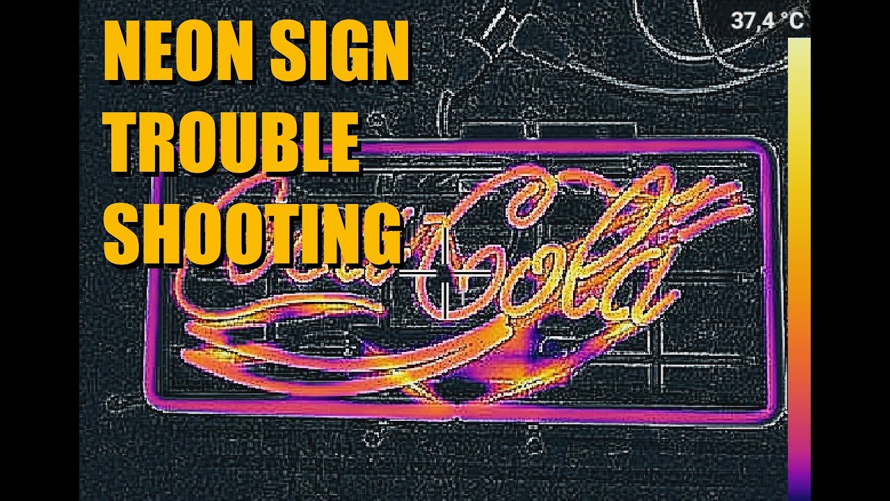 Troubleshooting a flickering neon sign / Powering 110V signs in europe