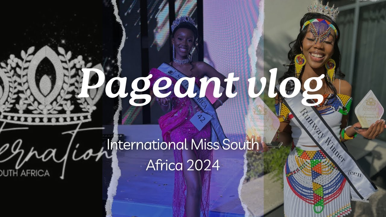 FIRST EVER INTERNATIONAL MISS SOUTH AFRICA AND I WON😲🤭!!🇿🇦🇿🇦