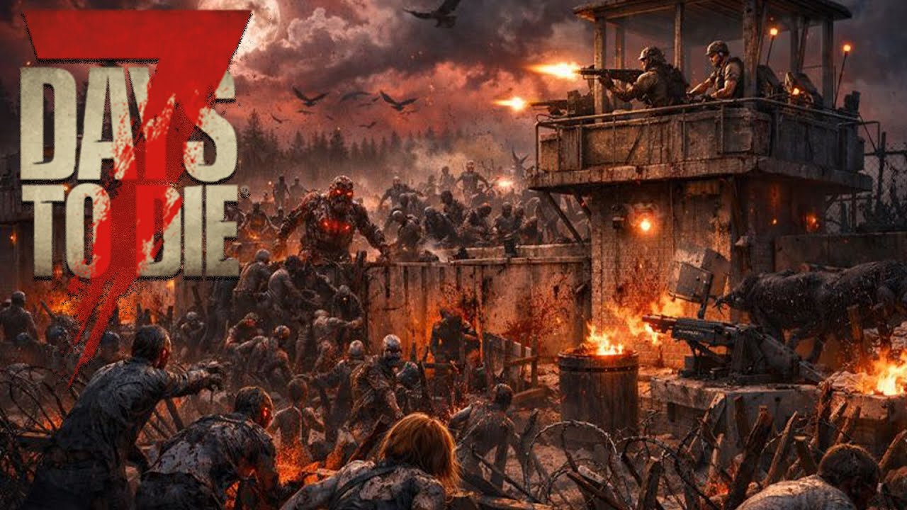 7 Days to Die 2.5 Нова база в пустелі №7