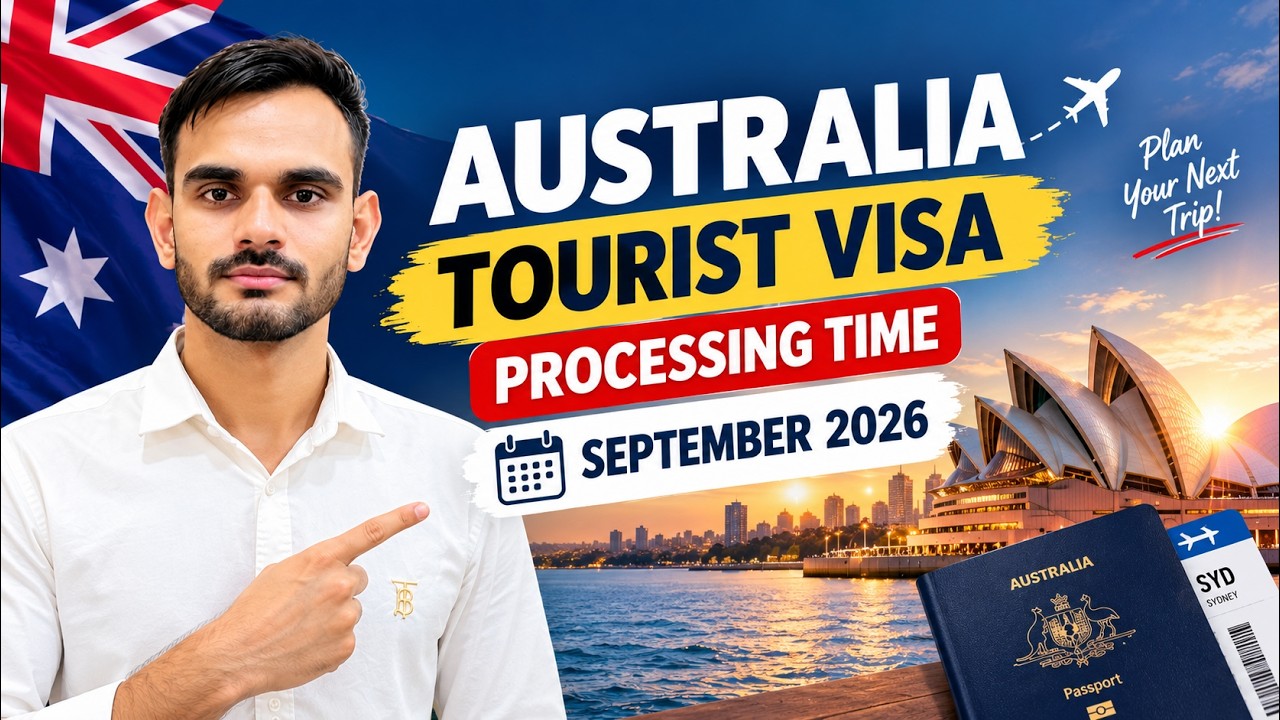 Australia Visitor Visa Processing Time for Indians 2026 | Subclass 600 Update