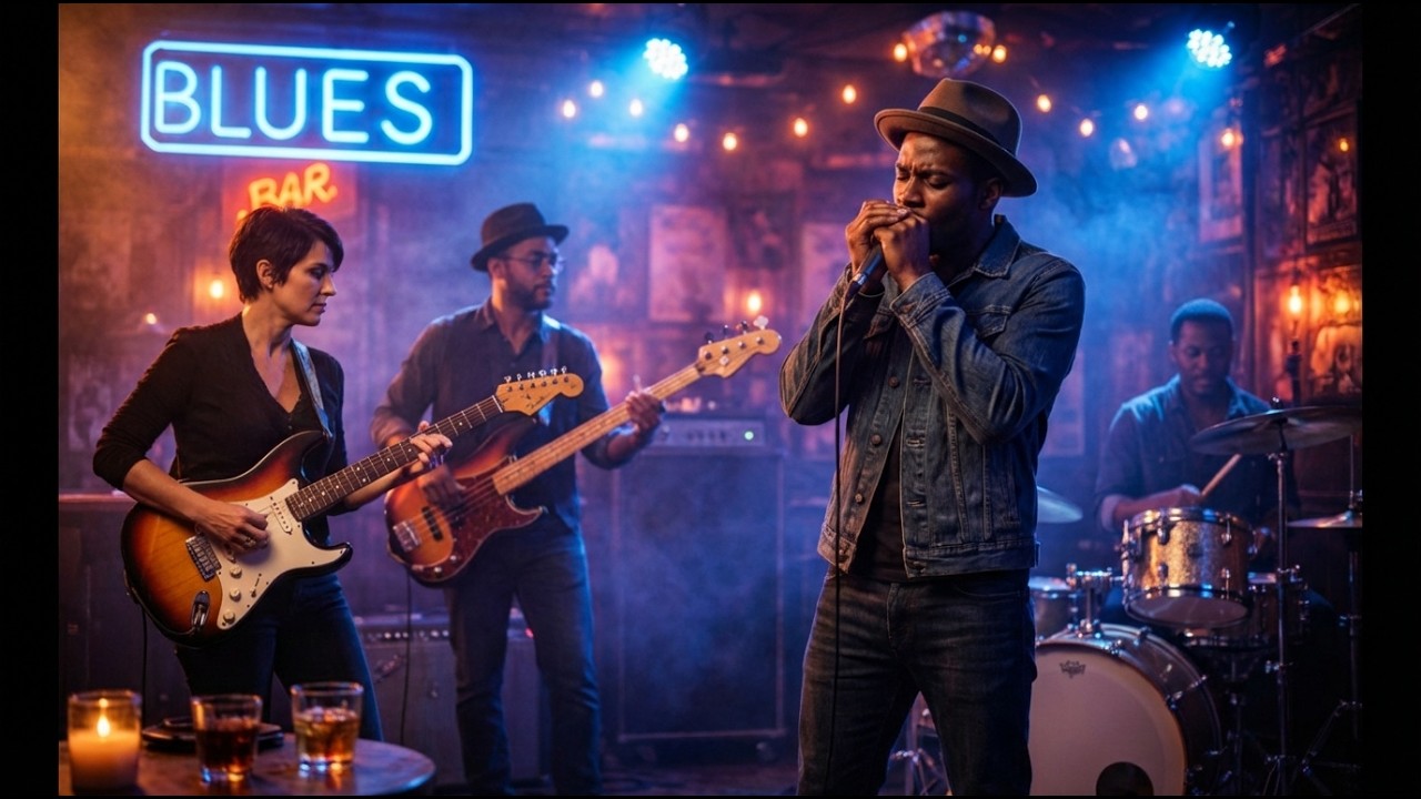 Blues Backing Track Playlist for Improvisation
