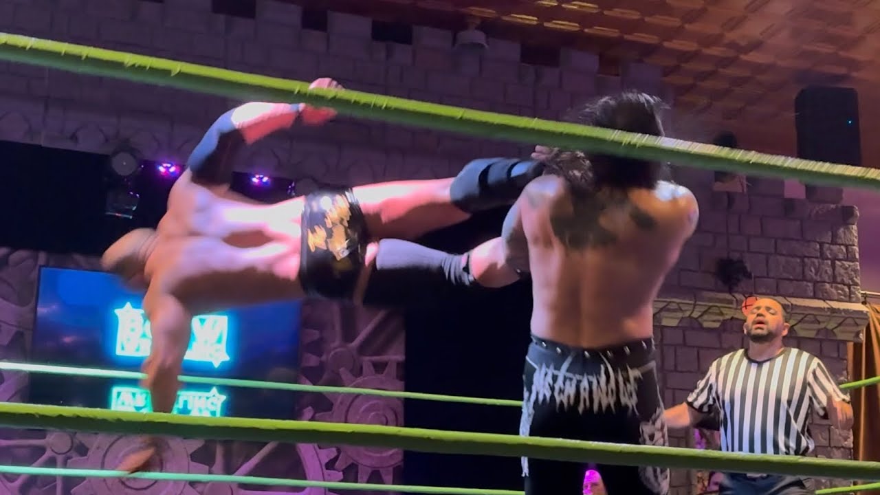 Wise Guy vs Mecha Wolf Indy Wrestling! BOTW Lompoc CA 05/10/25