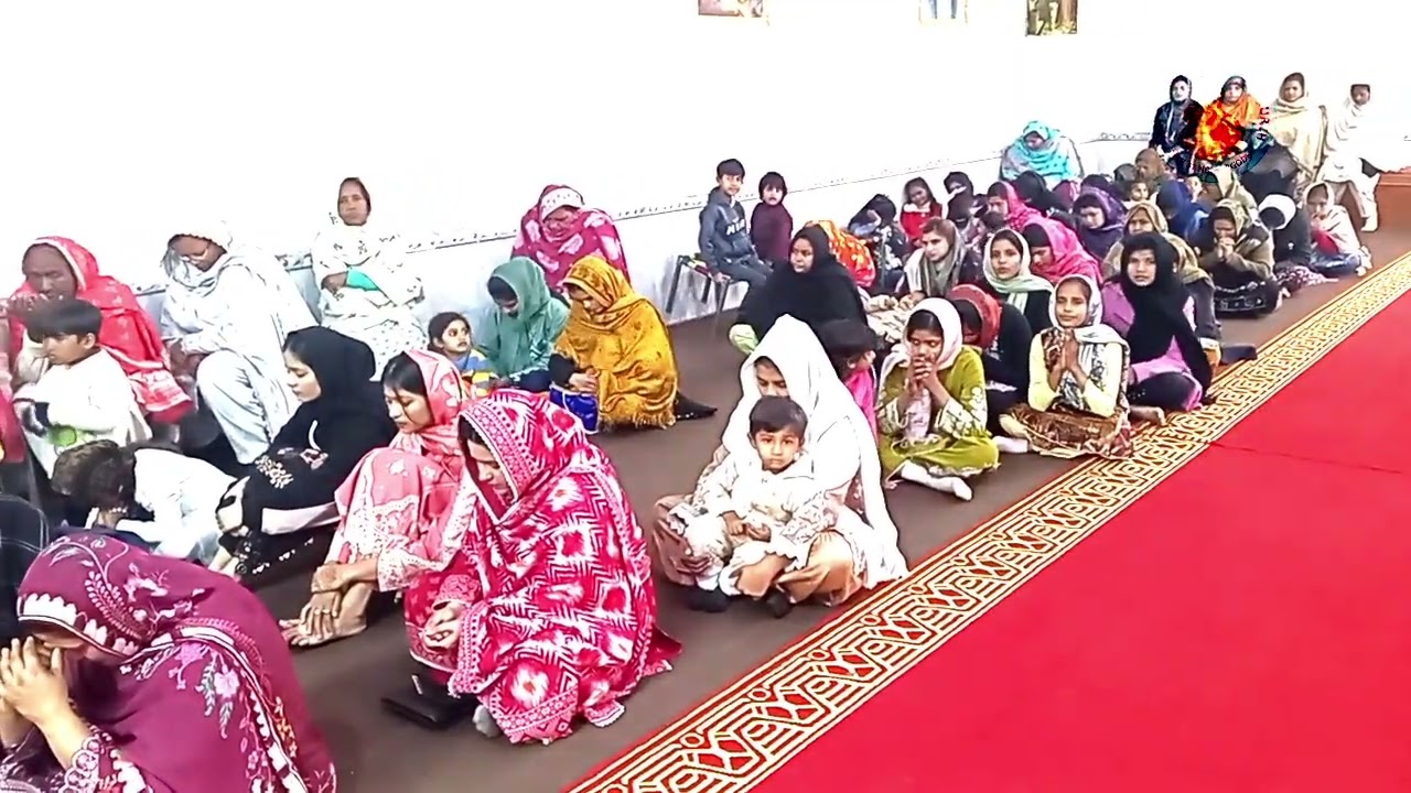 Eucharist Adoration Mass by Rev Fr Ashir Tanvir at Ibn-e-mariam Catholic Church 