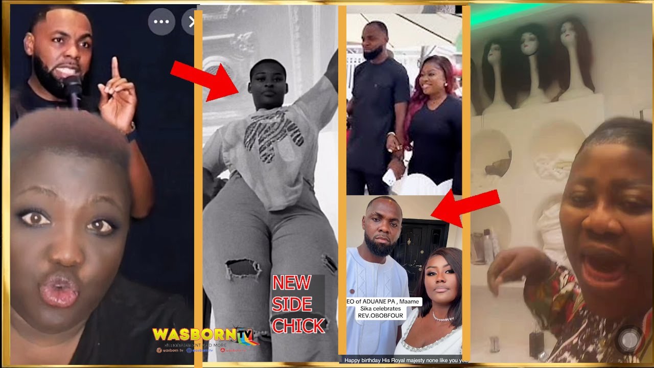 🔥Eeish! Obaatiwaa Leak Pictures of New Sidechick of Rev Obofour aside Maamesika;Wαrns Queen Ciara