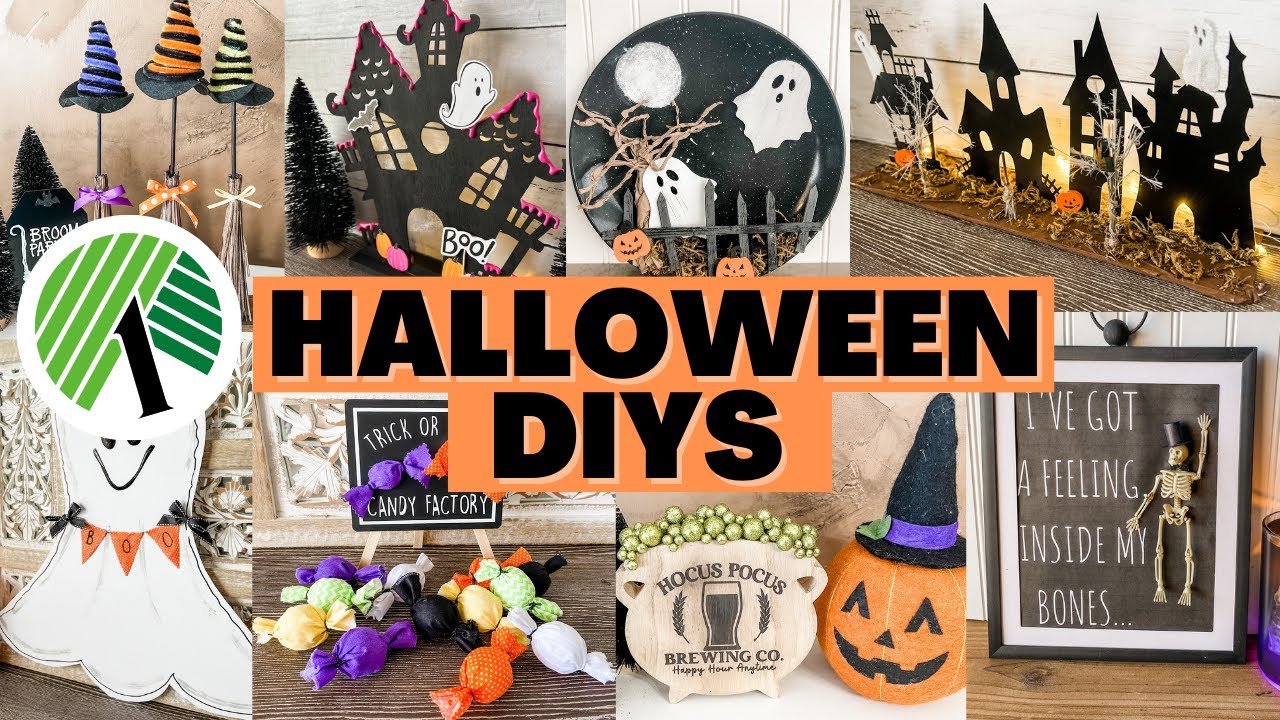 🎃 Dollar Tree HALLOWEEN DIYS that are CUTE not scary! (Halloween HACKS for 2024)