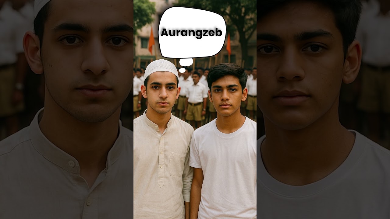 Aurangzeb in RSS shakha! 😳