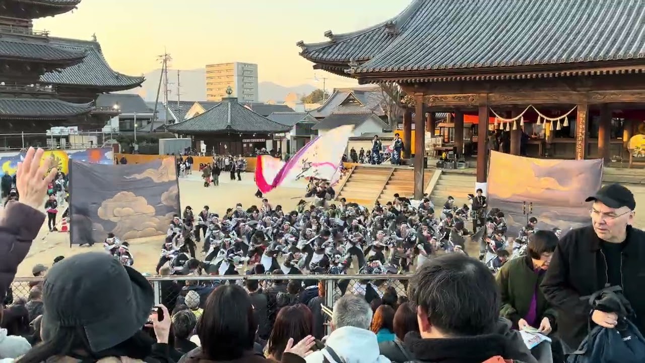 岡山うらじゃ連　蓮雫　西大寺会陽はだか祭り2026/2/21　ハレノチ