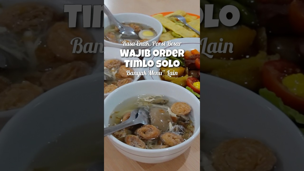 Timlo Solo #kuliner #kulinersolo #wisatasolo #surakarta #timlo #selatsolo #indonesianfood #halal