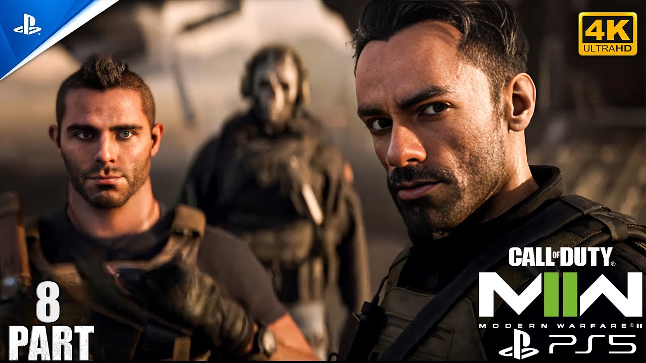 Unmasking El Sin Nombre | Call of Duty Modern Warfare-2 (Part-8) | 4k UHD | Gameplay Commentary
