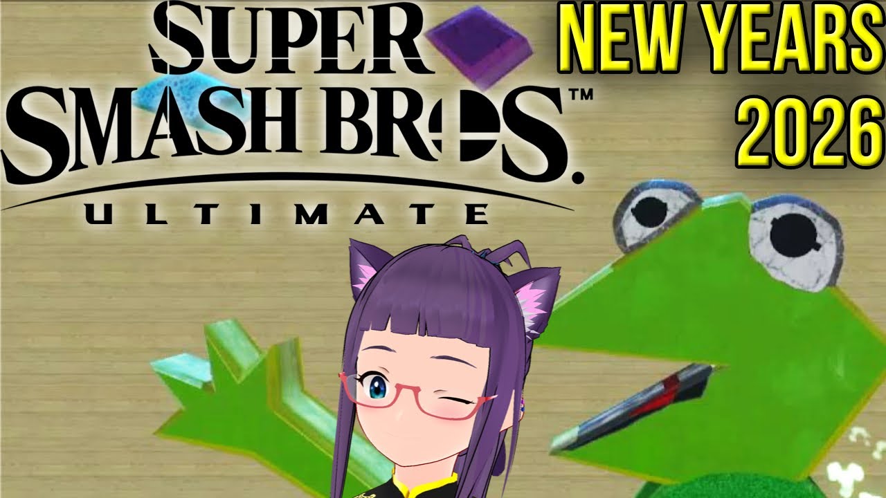 #VTUBER #NewYears SMASH BASH! | #SuperSmashBrosUltimate | #ZeroStreams 1-1-2026 #SSBU