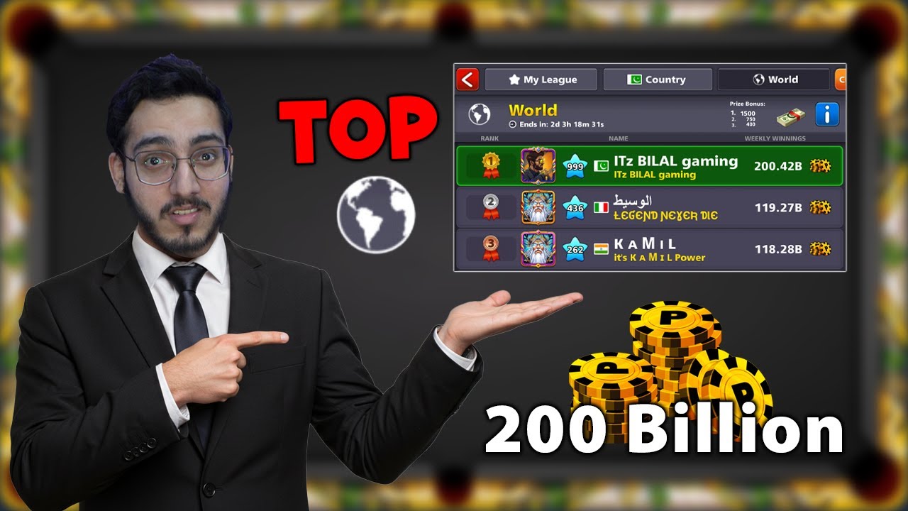 200 BILLION WINNINGS ON WORLD TOP 8 BALL POOL 😱‼️