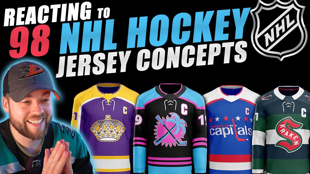 98 NHL Hockey Jersey Concepts!