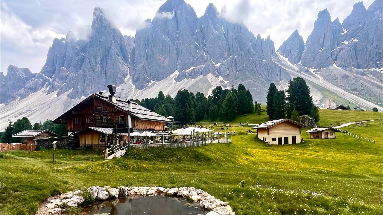Wanderung zur Geisleralm / Rifugio delle Odle - Val di Funes Villn&ouml;&szlig;