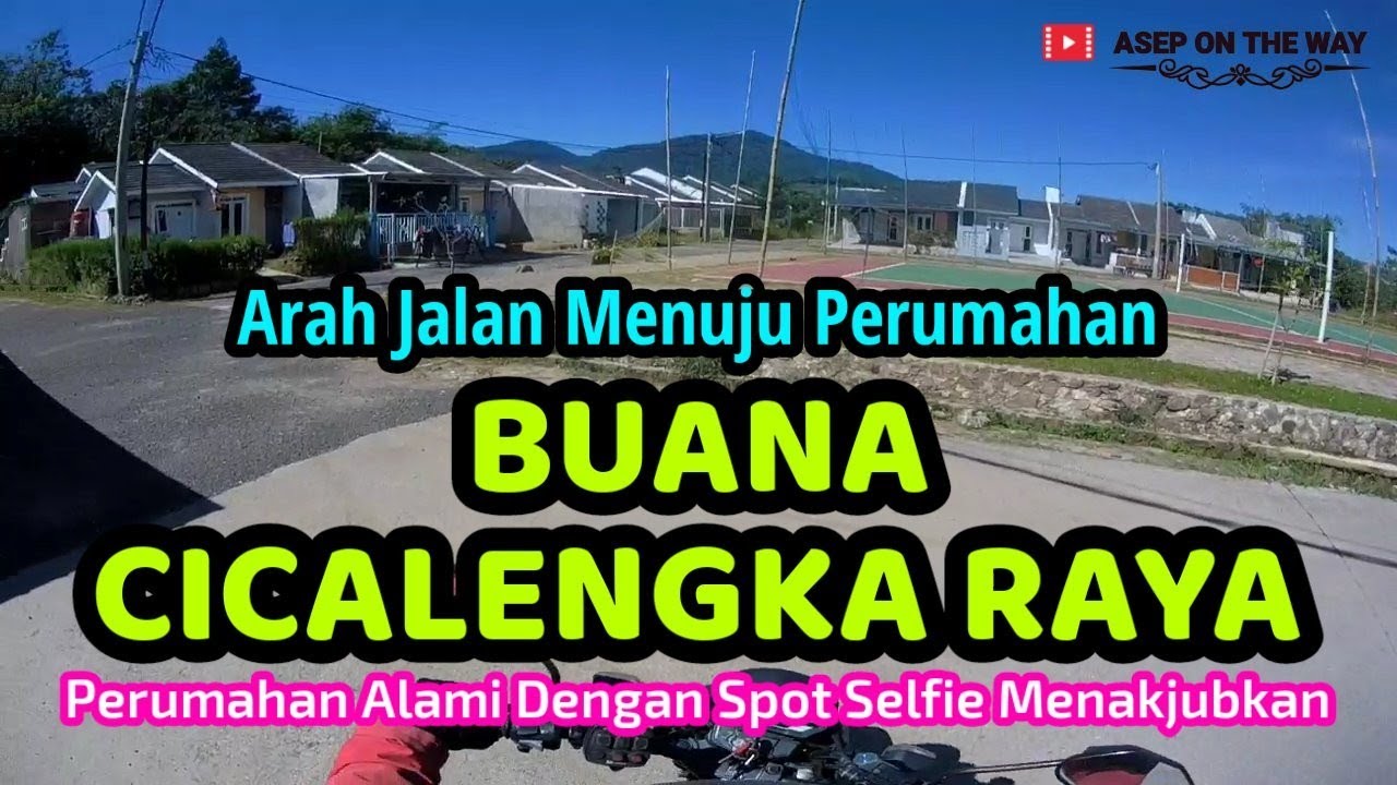 Arah Jalan Menuju Perumahan BUANA CICALENGKA RAYA Dari Arah Rancaekek/Bandung
