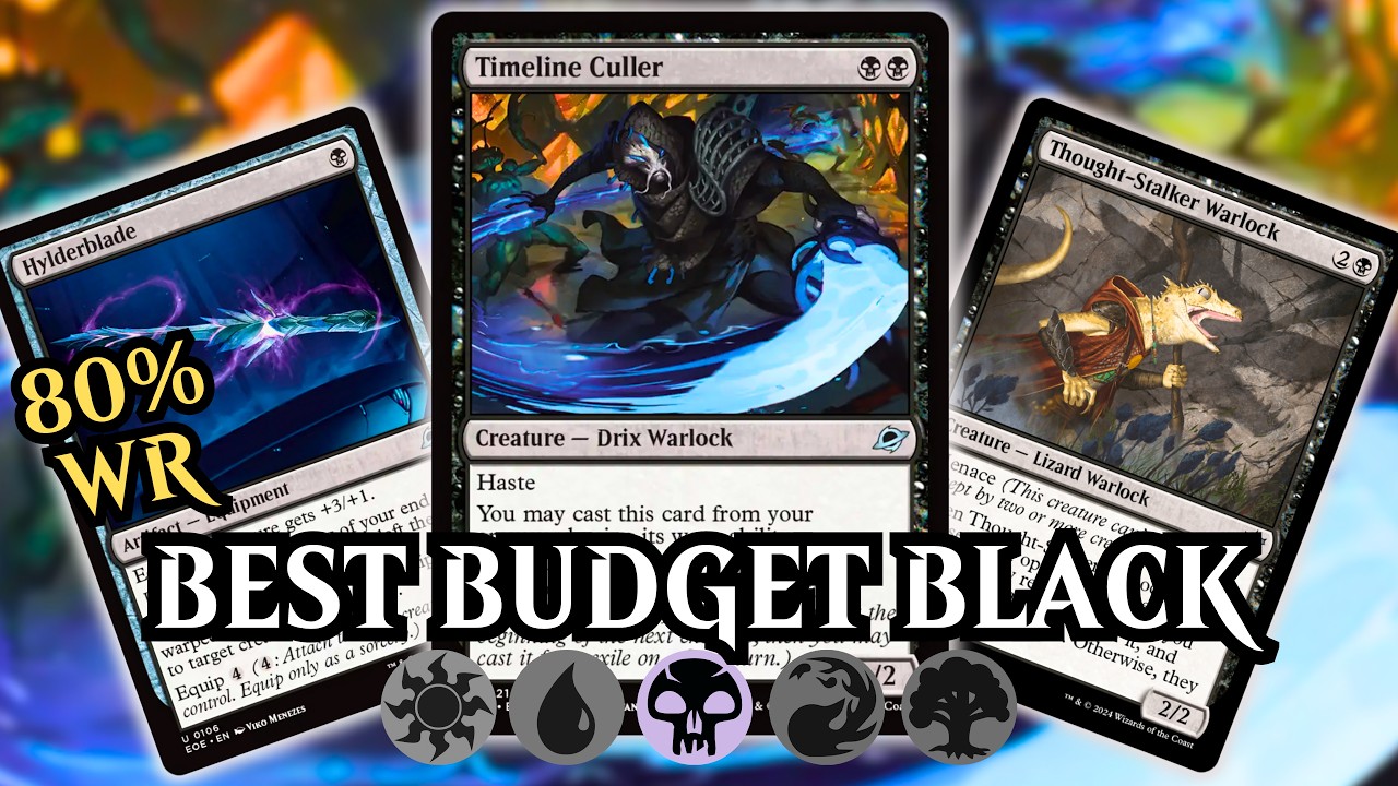 This $30 Deck Top 4'd A Standard Tournament! | MTG Arena Mono Black
