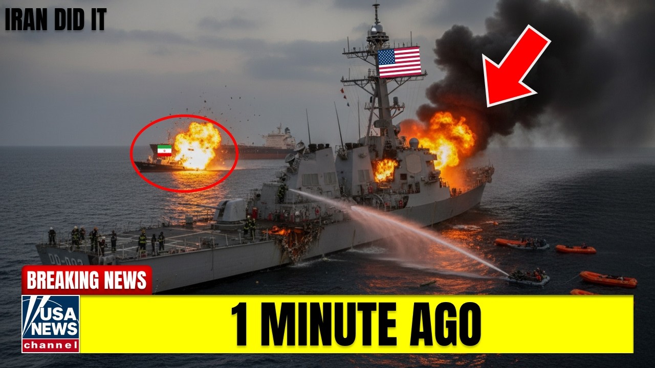 USS Milius Burned for 7 Hours — She Launched Tomahawks 4 Minutes Into the Inferno