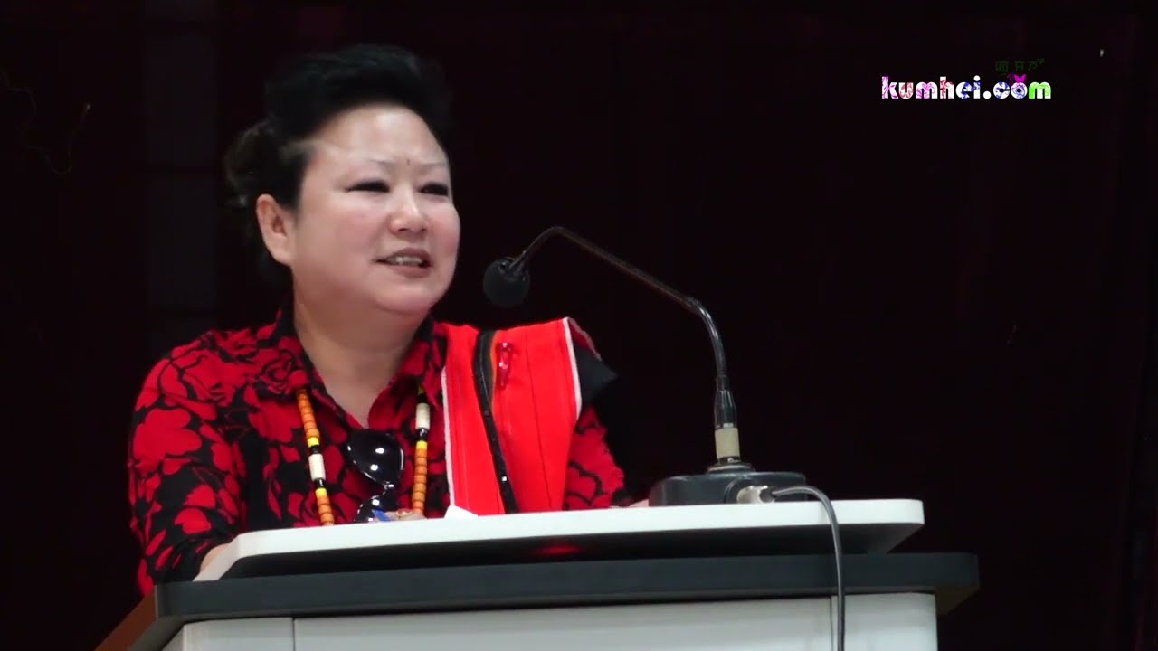 Ranjita Gonmei at National Youth Convention | Democracy, Dialogue, and Co-existence in Manipur