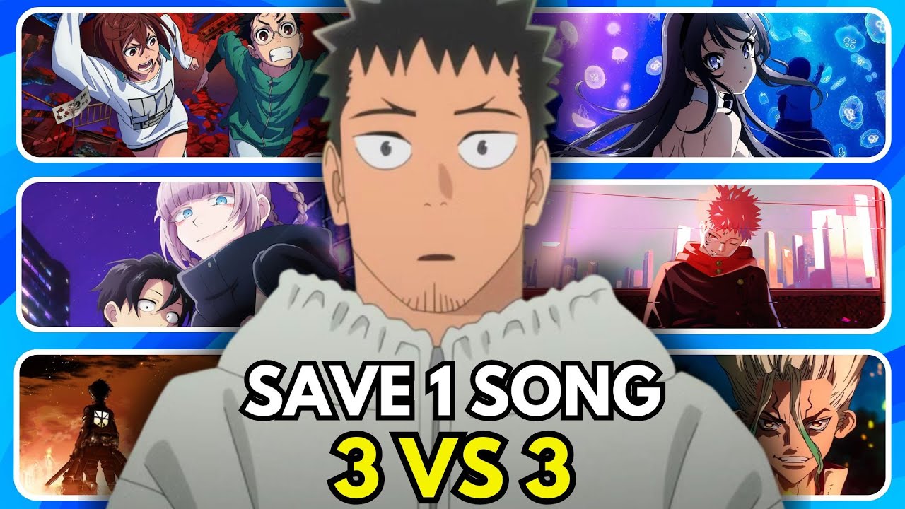ANIME SONGS BATTLE | 3 VS 3 ✅❌ Which Group Do You Prefer?